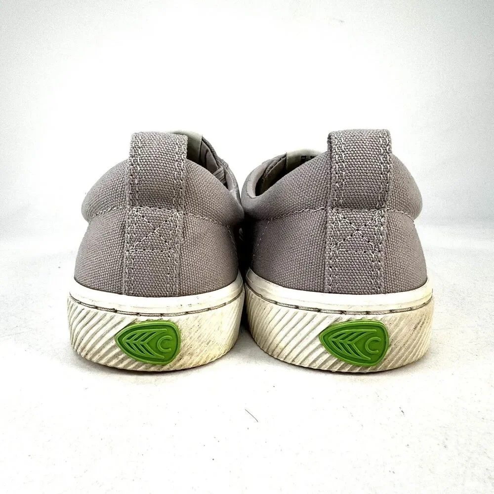 Cariuma Oca Canvas Low Top Taupe Sneakers UNISEX Men's 10/ Women's Size 11.5